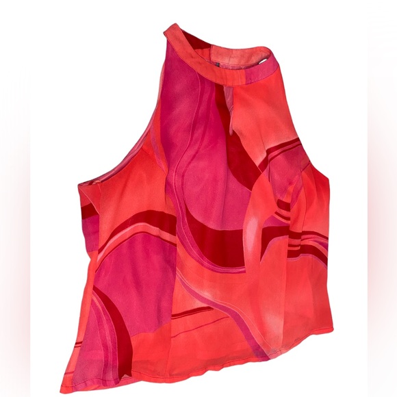 Olimara Collection Pink Halter Top - Picture 3 of 7